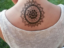 Mandala on Back