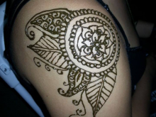 Mandala on Upper Arm